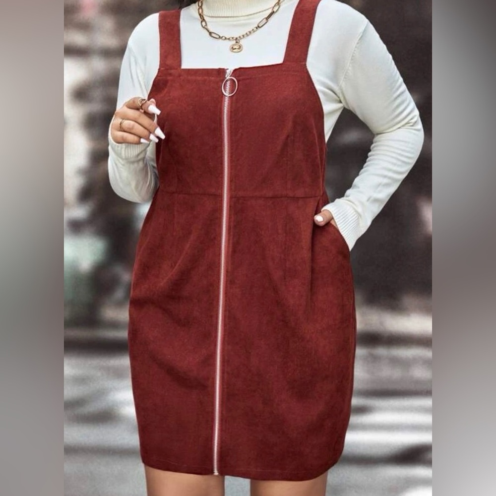 1XL SHEIN zip up dress